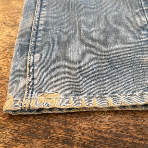 Rare vintage Levi’s 511 faded perfectly distressed jeans size 34 unisex straight - Picture 3 of 17